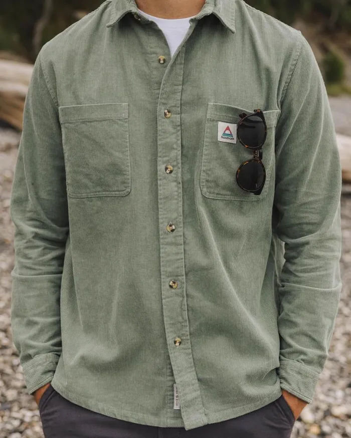 Passenger Tops Backcountry Cord Shirt Pistachio Pistachio 8211 Men