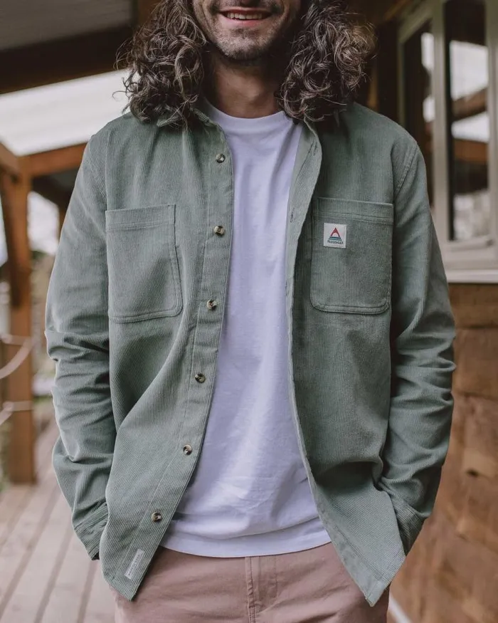 Passenger Tops Backcountry Cord Shirt Pistachio Pistachio 8211 Men