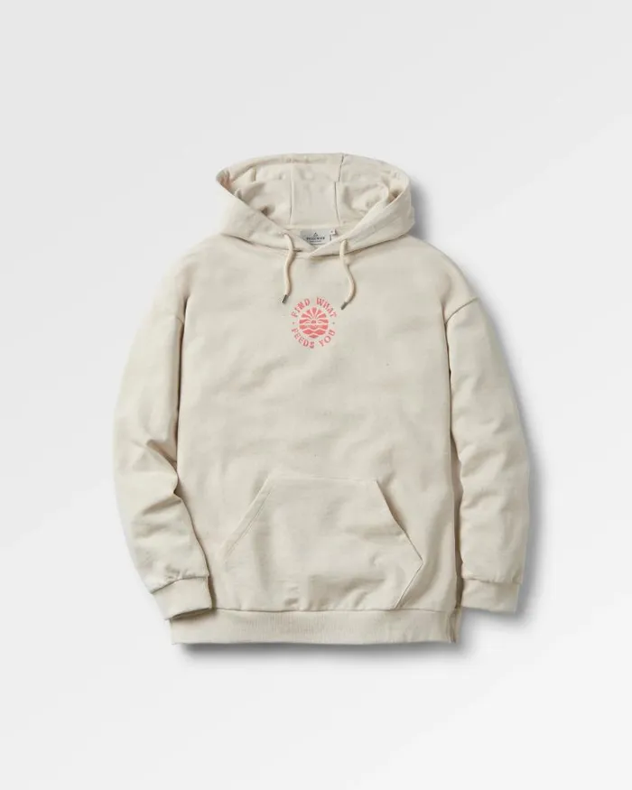 Passenger Tops Discovery Recycled Cotton Hoodie Milky Marl Milky Marl 8211 Women