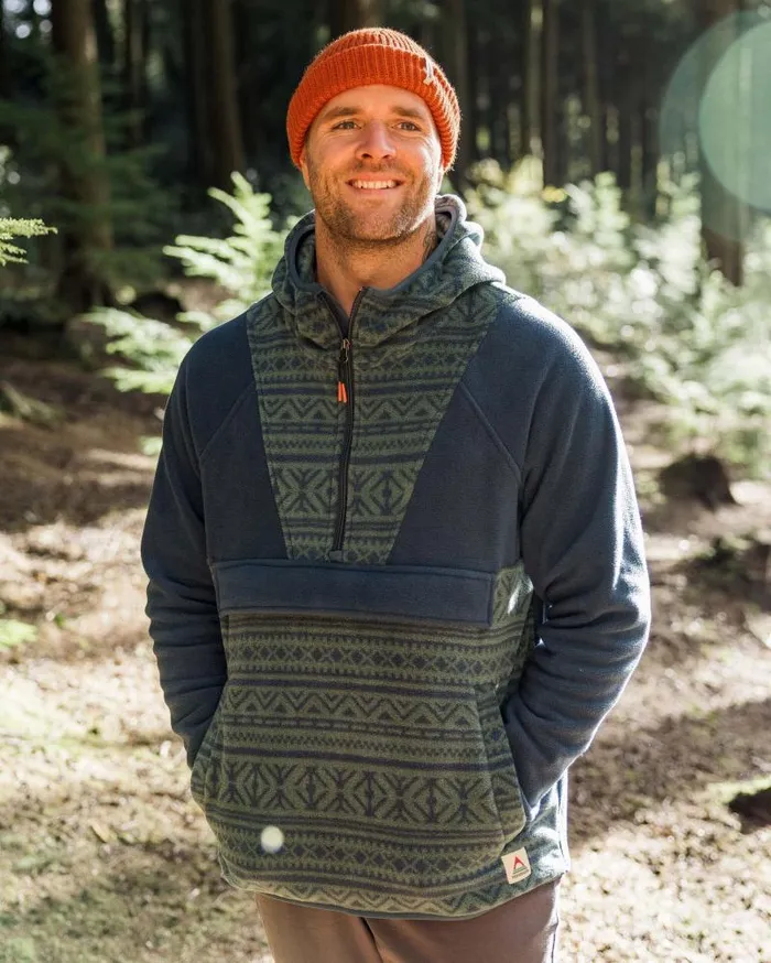 Passenger Tops Edge Hooded 12 Zip Polar Fleece Nordic Geo Deep Ocean Nordic Geo Deep Ocean 8211 Men Passenger Tops Edge Hooded 12 Zip Polar Fleece Nordic Geo Deep Ocean Nordic Geo Deep Ocean 8211 Men