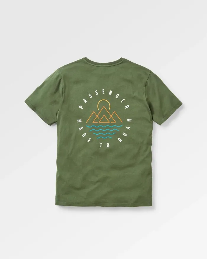 Passenger Tops Escapism Recycled Cotton TShirt Fir Tree Fir Tree 8211 Men