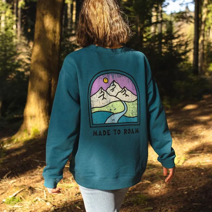 Passenger Tops Friday Collective Recycled Cotton Oversized Sweatshirt Blue Coral Blue Coral 8211 Women Passenger Tops Friday Collective Recycled Cotton Oversized Sweatshirt Blue Coral Blue Coral 8211 Women