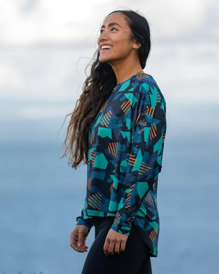 Passenger Tops Hatha Recycled Active Top Deep Navy Camo Deep Navy Camo 8211 Women Passenger Tops Hatha Recycled Active Top Deep Navy Camo Deep Navy Camo 8211 Women