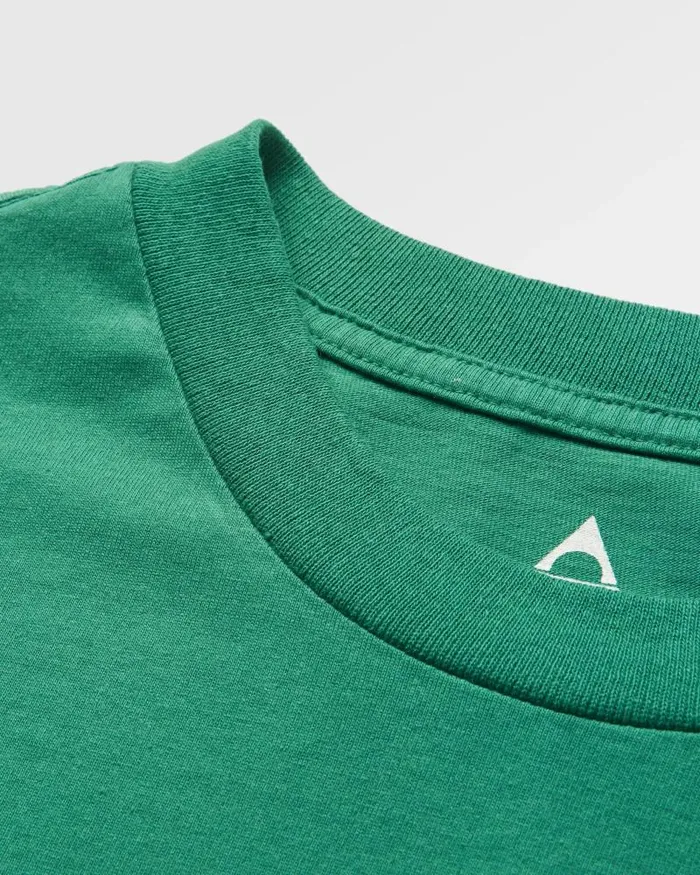Passenger Tops Heritage Recycled Relaxed Fit TShirt Forest Green Forest Green 8211 Men