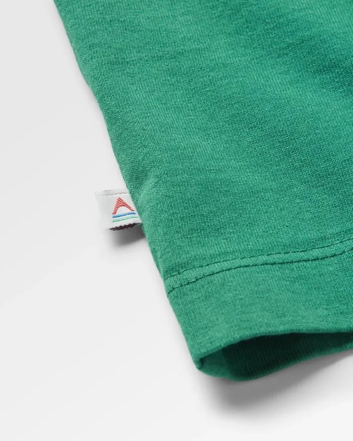 Passenger Tops Heritage Recycled Relaxed Fit TShirt Forest Green Forest Green 8211 Men