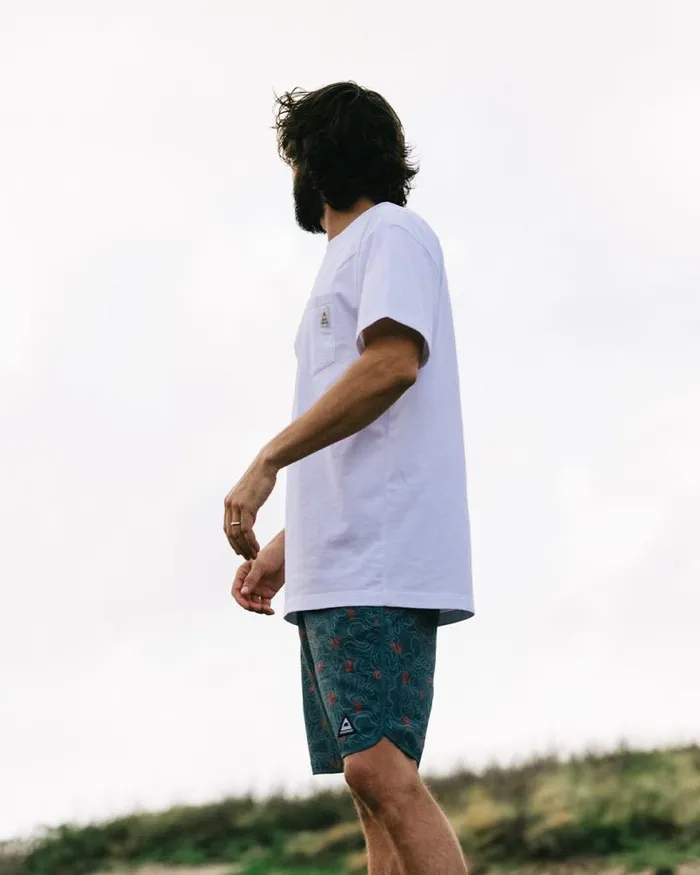 Passenger Tops Heritage Recycled Relaxed Fit TShirt White White 8211 Men