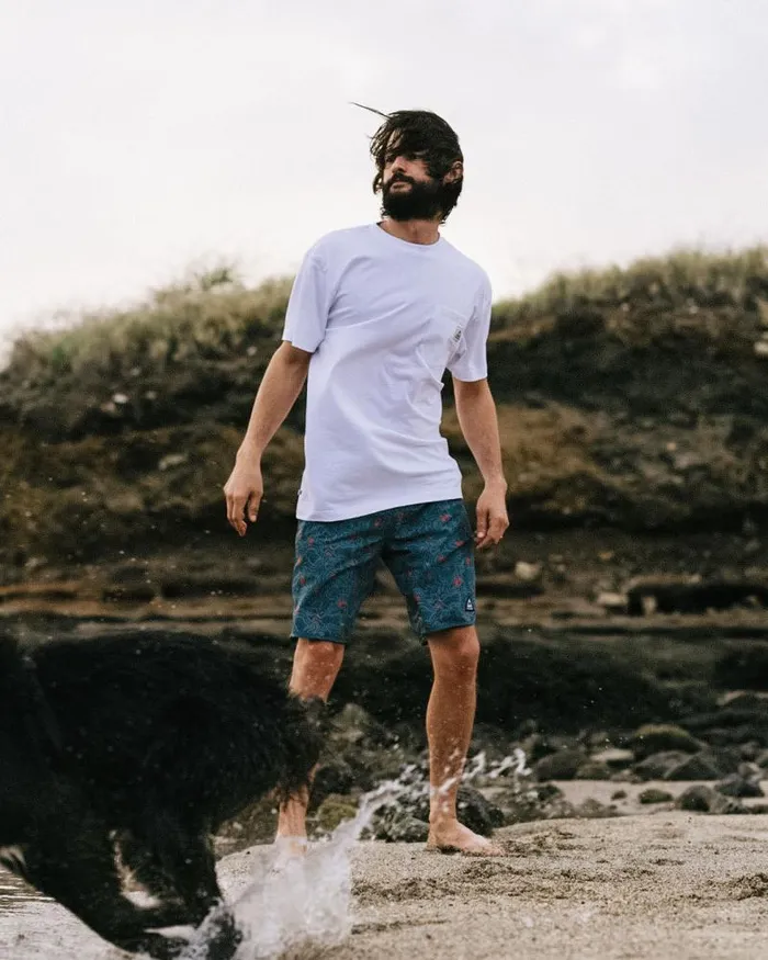 Passenger Tops Heritage Recycled Relaxed Fit TShirt White White 8211 Men