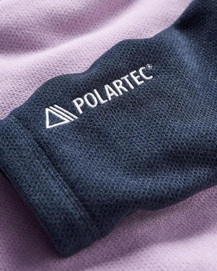 Passenger Tops Highland Recycled Polartec Fleece Lilac Deep Navy Lilac Deep Navy 8211 Men