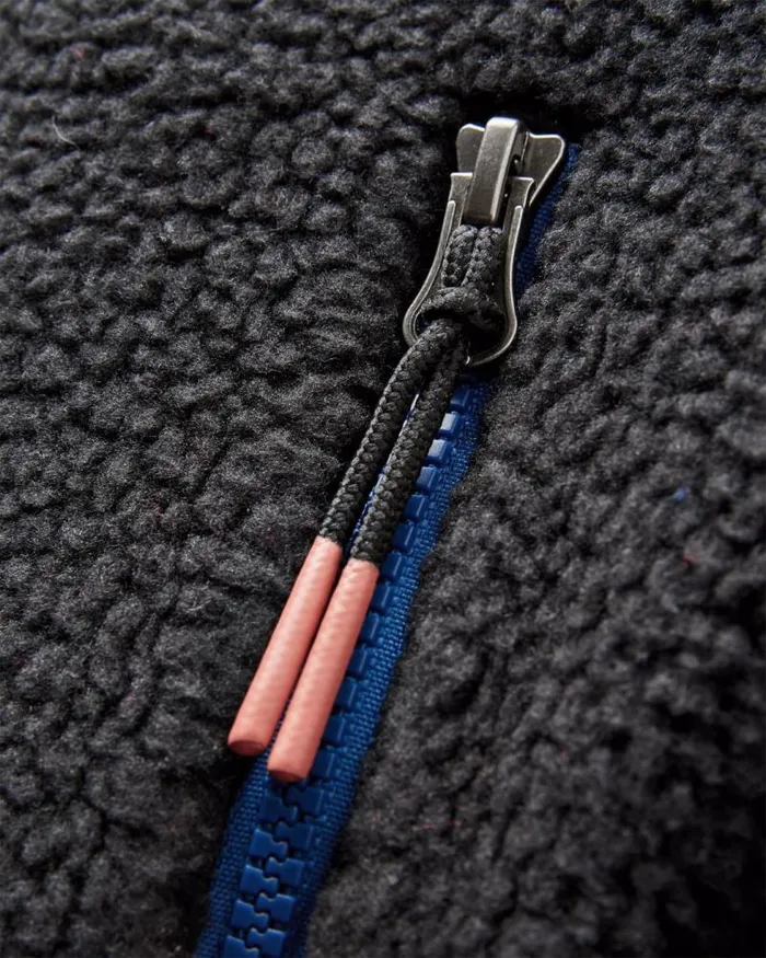 Passenger Tops Home 20 12 Zip Recycled Sherpa Fleece Black Black 8211 Women