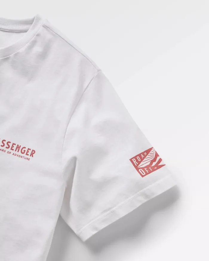 Passenger Tops Icon Recycled Cotton TShirt White White 8211 Men