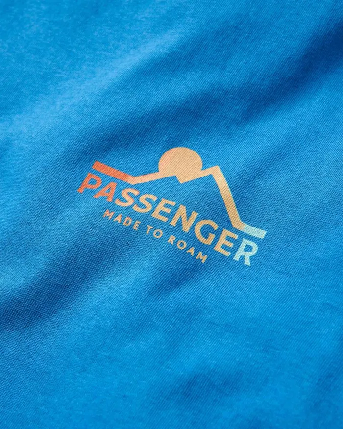 Passenger Tops MTR Recycled Cotton TShirt Soft Cobalt Soft Cobalt 8211 Men