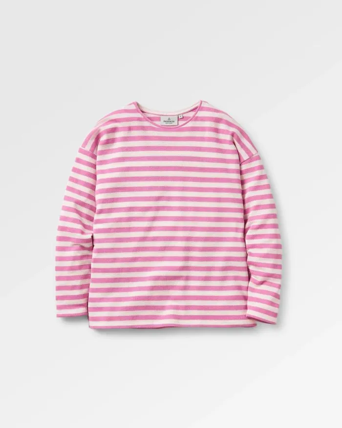 Passenger Tops Panorama Striped LS TShirt Mauve Haze Stripe Mauve Haze Stripe 8211 Women Passenger Tops Panorama Striped LS TShirt Mauve Haze Stripe Mauve Haze Stripe 8211 Women