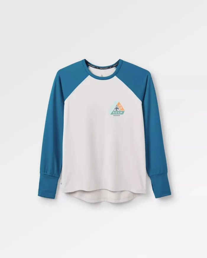 Passenger Tops River Recycled Active LS TShirt Corsair Vintage White Corsair Vintage White 8211 Women