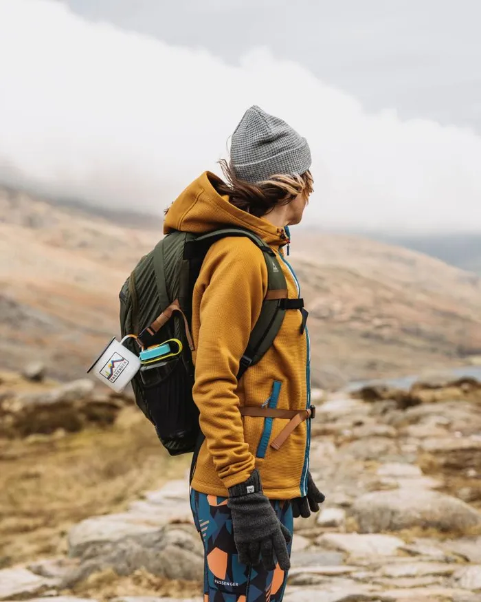 Passenger Tops Slope Hooded Recycled Fleece Dusty Ochre Dusty Ochre 8211 Women Passenger Tops Slope Hooded Recycled Fleece Dusty Ochre Dusty Ochre 8211 Women