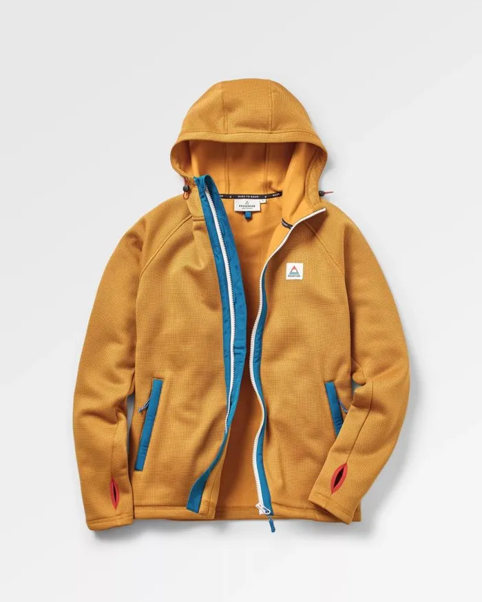 Passenger Tops Slope Hooded Recycled Fleece Dusty Ochre Dusty Ochre 8211 Women