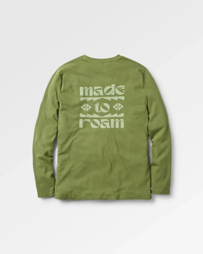 Passenger Tops Sunrise Recycled Cotton Ls TShirt Loden Green Loden Green 8211 Men Passenger Tops Sunrise Recycled Cotton Ls TShirt Loden Green Loden Green 8211 Men