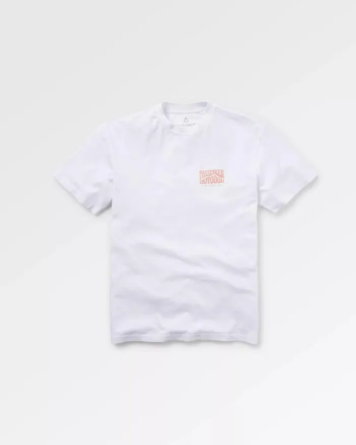 Passenger Tops Yuca Recycled Relaxed Fit TShirt White White 8211 Men