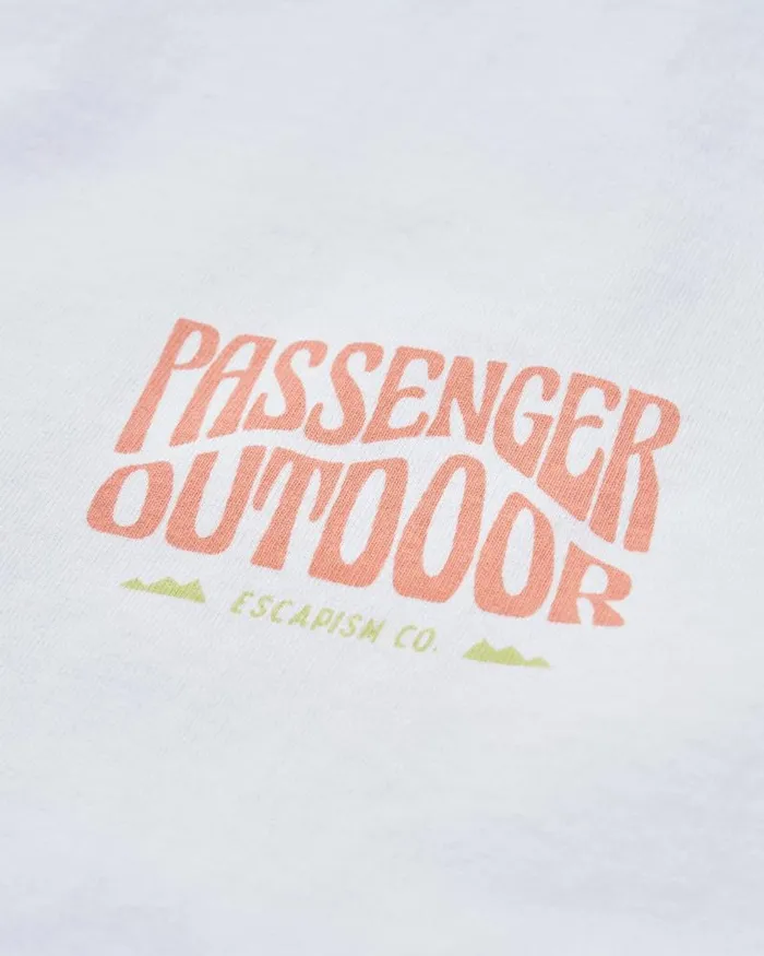 Passenger Tops Yuca Recycled Relaxed Fit TShirt White White 8211 Men