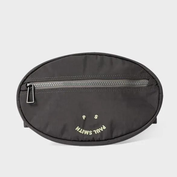 Paul Smith Bags 039Happy039 Belt Bag Dark Grey 8211 MensWomens