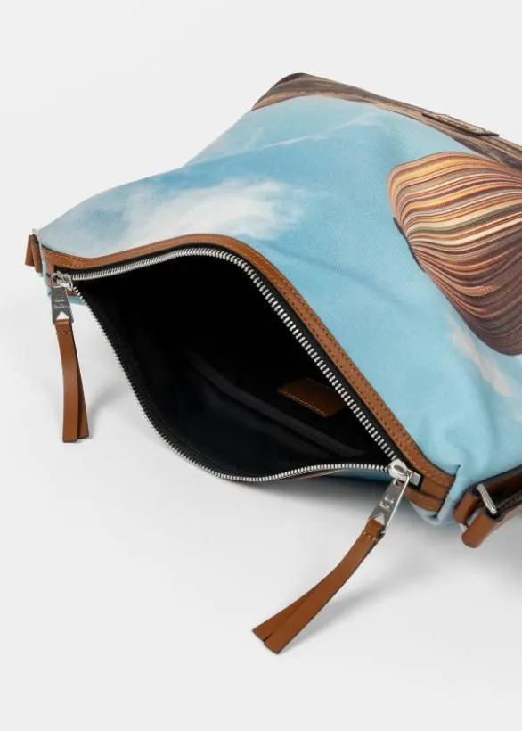Paul Smith Bags 039Signature Stripe Balloon039 Print CrossBody Bag Multicolour 8211 Mens