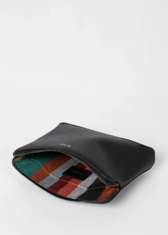 Paul Smith Bags Leather Musette Bag Black 8211 MensWomens