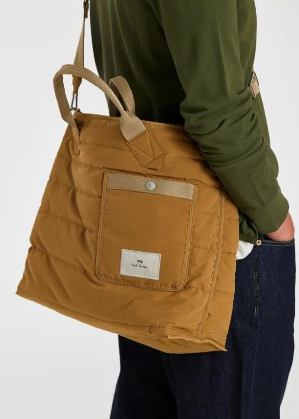 Paul Smith Bags Quilted Tote Bag Brown 8211 Mens
