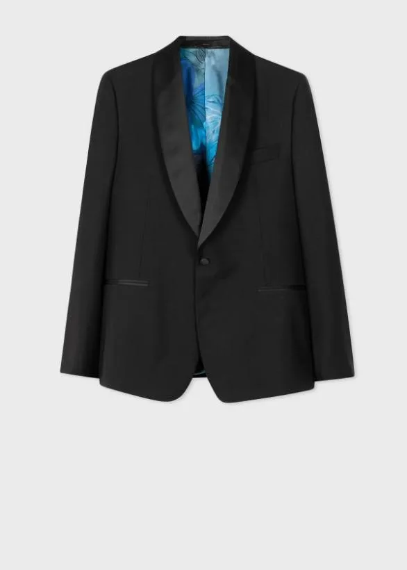 Paul Smith Blazers Black WoolMohair Evening Blazer Black 8211 Mens