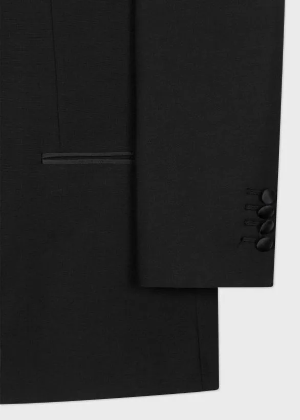 Paul Smith Blazers Black WoolMohair Evening Blazer Black 8211 Mens