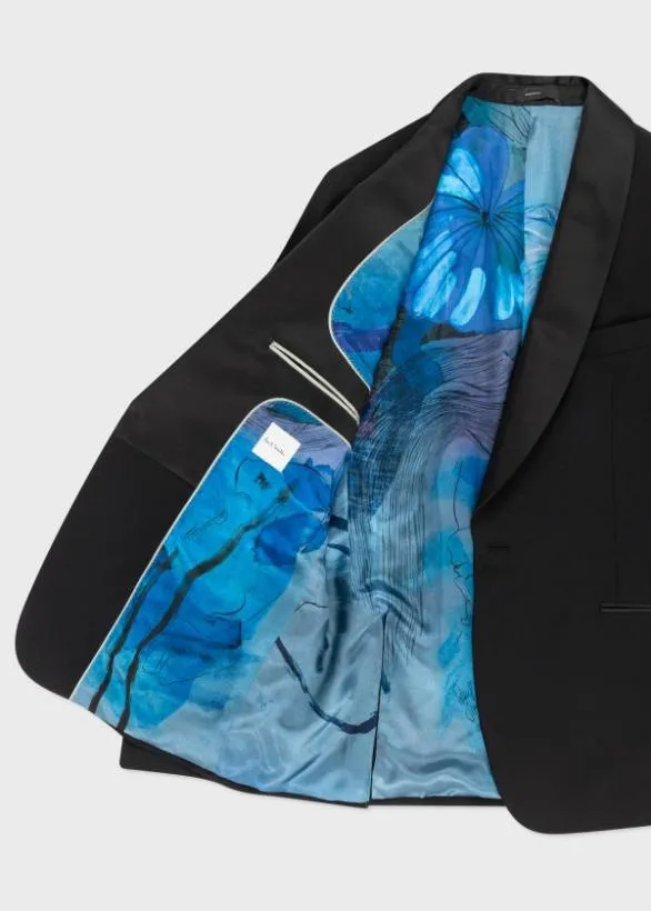 Paul Smith Blazers Black WoolMohair Evening Blazer Black 8211 Mens