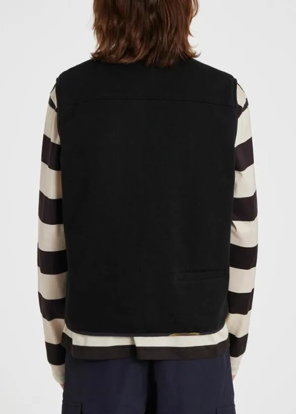 Paul Smith Coats and Jackets 039Tulip039 Reversible Gilet Black 8211 Mens