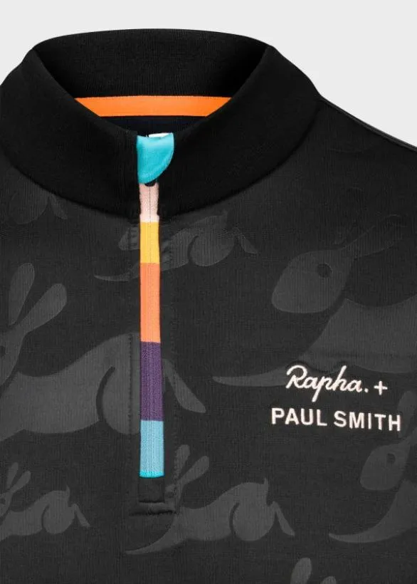 Paul Smith Cycling Classic LongSleeve Cycling Jersey Black 8211 Mens