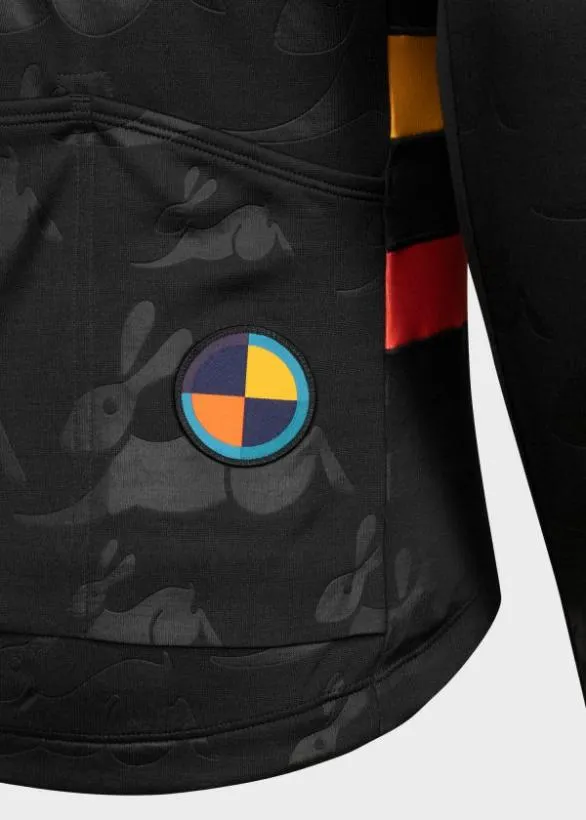Paul Smith Cycling Classic LongSleeve Cycling Jersey Black 8211 Mens