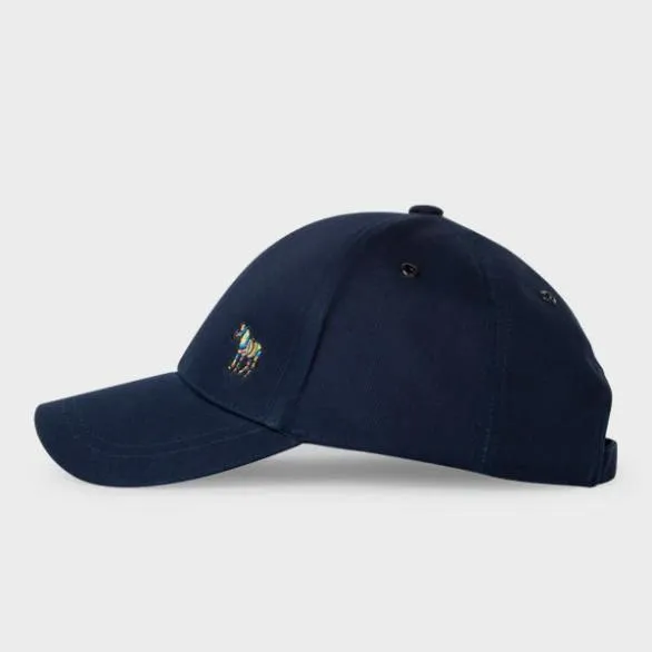 Paul Smith Hats and Gloves Cotton Zebra Logo Baseball Cap Navy 8211 Mens Paul Smith Hats and Gloves Cotton Zebra Logo Baseball Cap Navy 8211 Mens