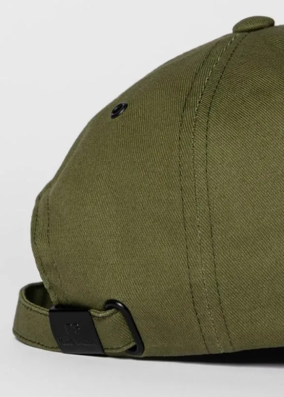 Paul Smith Hats and Gloves Zebra Logo Cap Green 8211 Mens
