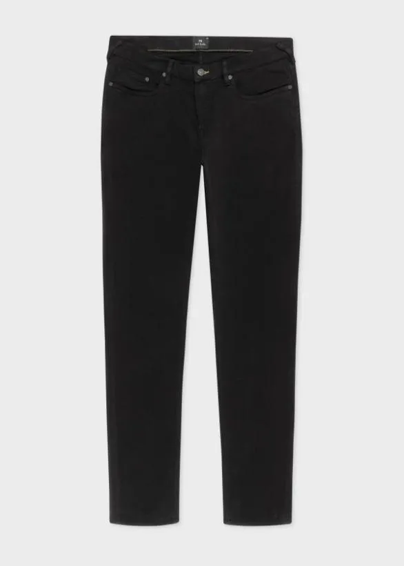 Paul Smith Jeans TaperedFit GarmentDye Jeans Black 8211 Mens