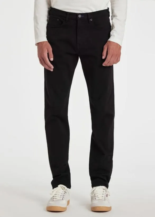 Paul Smith Jeans TaperedFit GarmentDye Jeans Black 8211 Mens