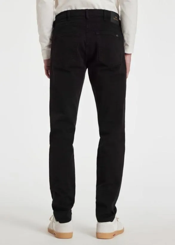 Paul Smith Jeans TaperedFit GarmentDye Jeans Black 8211 Mens