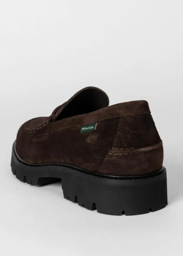 Paul Smith Loafers Suede 039Bolzano039 Loafers Brown 8211 Mens