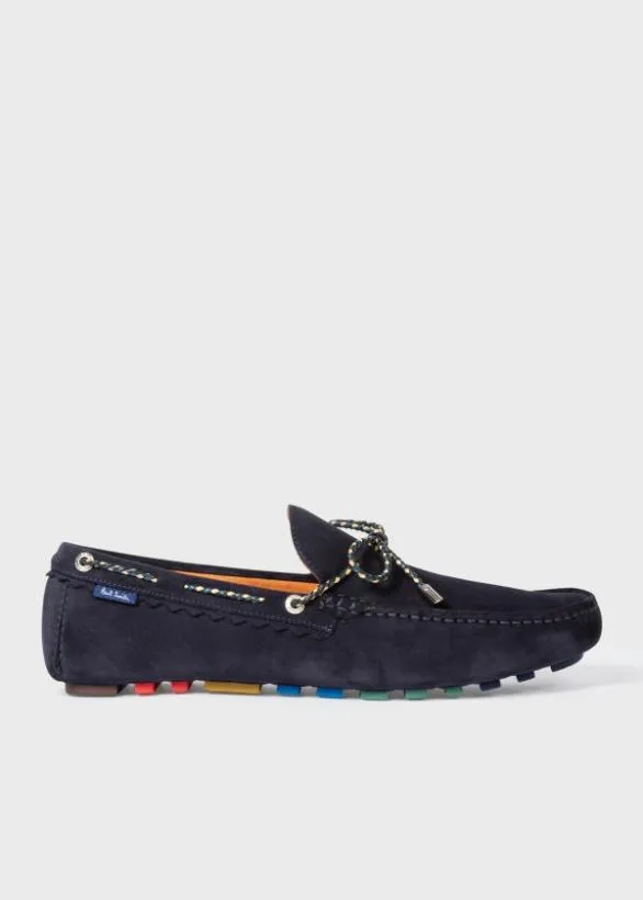 Paul Smith Loafers Suede 039Springfield039 Loafers Navy 8211 Mens