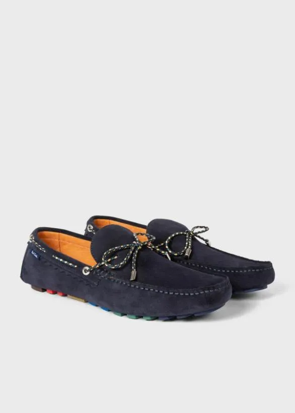 Paul Smith Loafers Suede 039Springfield039 Loafers Navy 8211 Mens