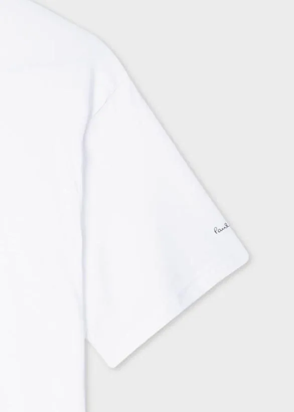Paul Smith Loungewear Cotton Lounge TShirts Five Pack White 8211 Mens