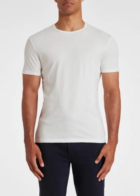 Paul Smith Loungewear Cotton Lounge TShirts Five Pack White 8211 Mens