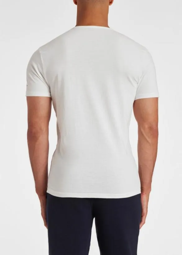 Paul Smith Loungewear Cotton Lounge TShirts Five Pack White 8211 Mens