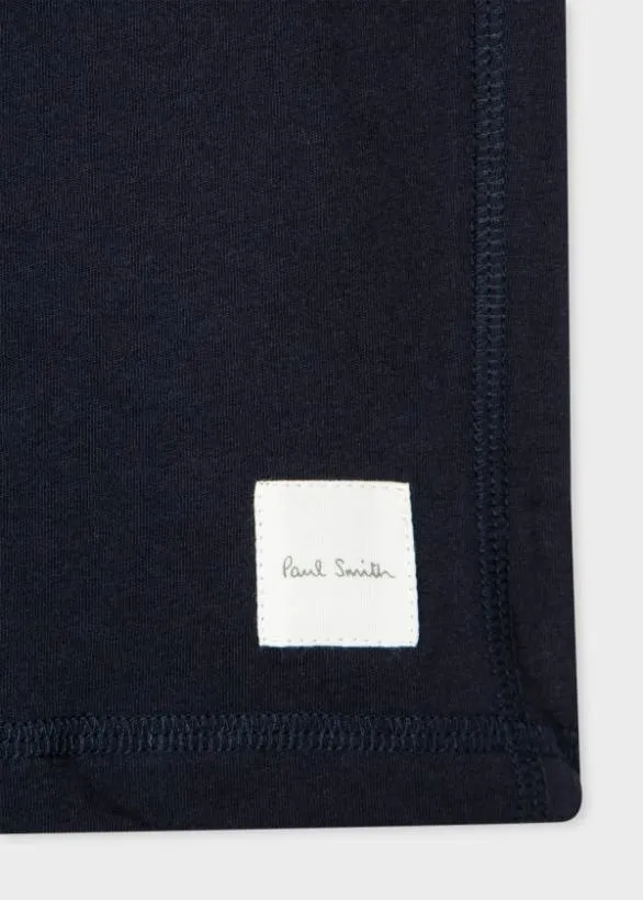 Paul Smith Loungewear Jersey Lounge Shorts Navy 8211 Mens