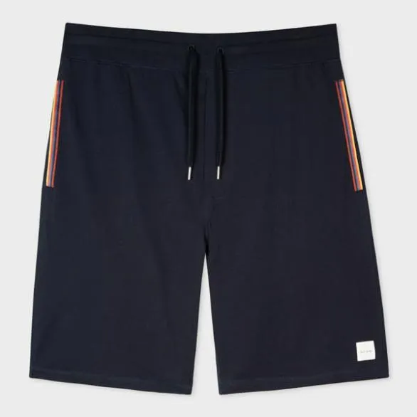 Paul Smith Loungewear Jersey Lounge Shorts Navy 8211 Mens