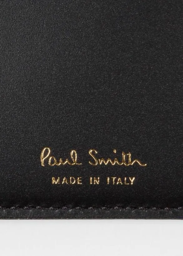 Paul Smith Monogrammed Gifts Monogrammed Card Holder Black 8211 MensWomens