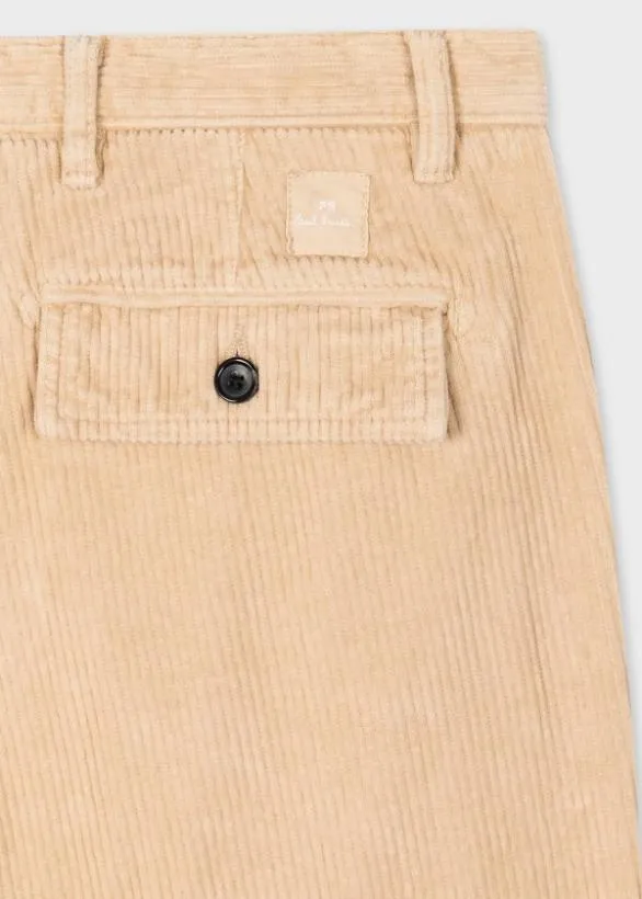 Paul Smith Pants Light Tan Corduroy Trousers Tan 8211 Mens