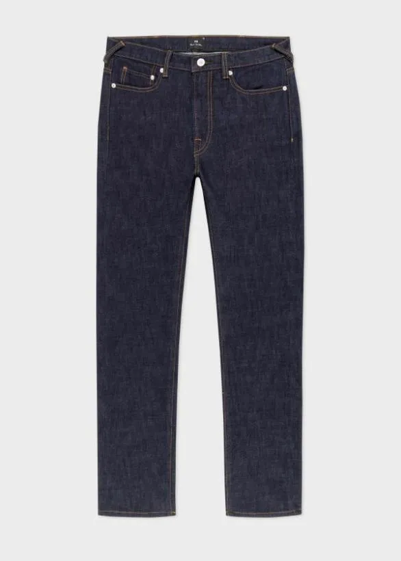 Paul Smith Pants SlimFit 039Crosshatch Stretch039 Jeans Indigo 8211 Mens