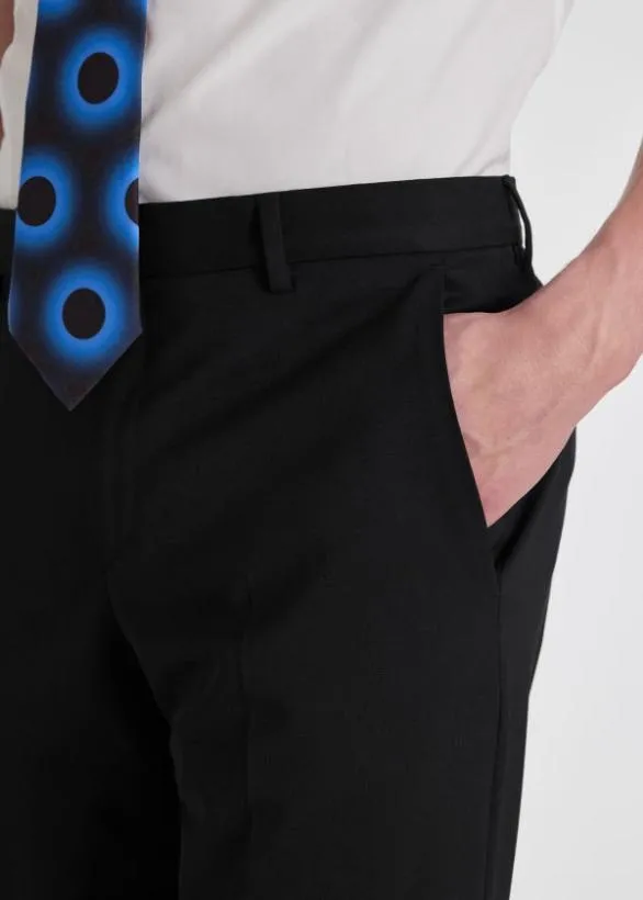 Paul Smith Pants SlimFit Wool 039A Suit To Travel In039 Pants Black 8211 Mens