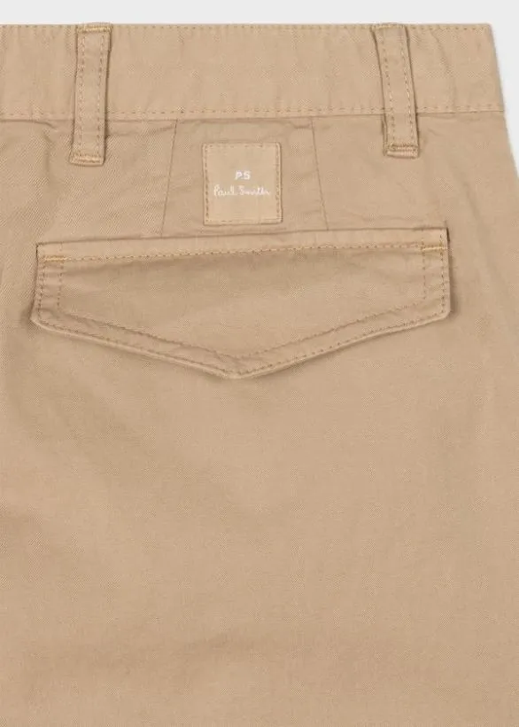 Paul Smith Pants Tan Pima StretchCotton Chinos Tan 8211 Mens